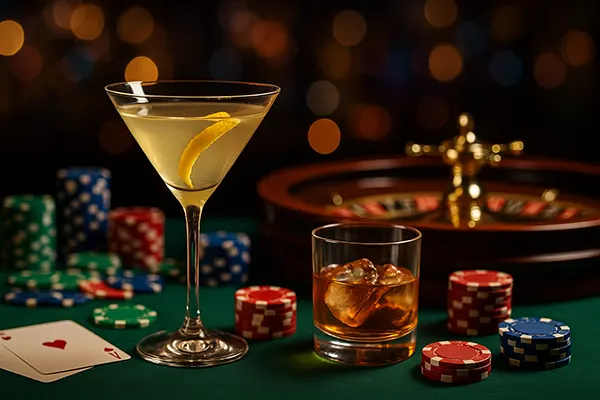 Poker night drinks