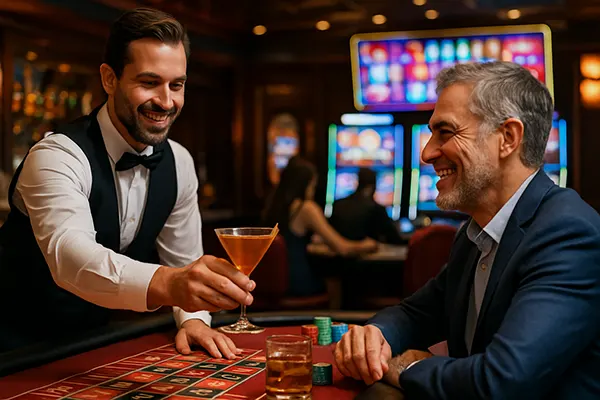 Alcohol in casinos