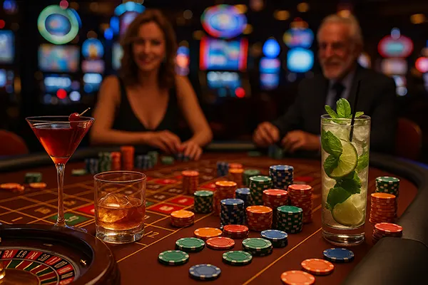 Alcohol in casinos